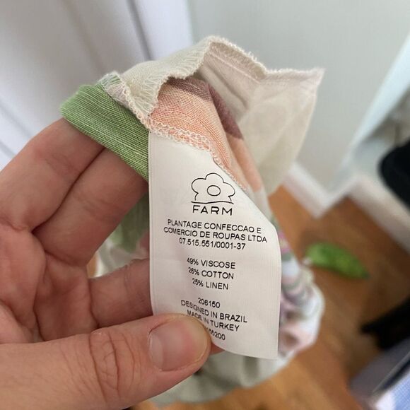 Farm Rio for Anthropologie Cropped Wide-Leg Pants - Picture 14 of 15